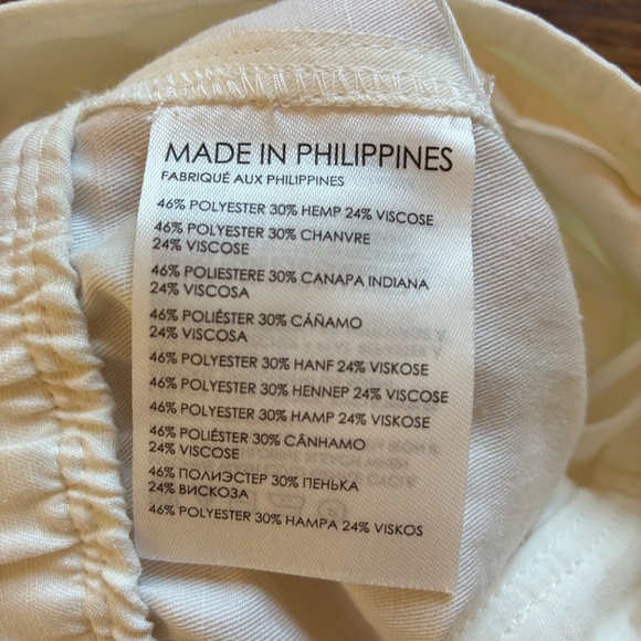 Club Monaco Relaxed Utility Pant, size 6 - Picture 11 of 11